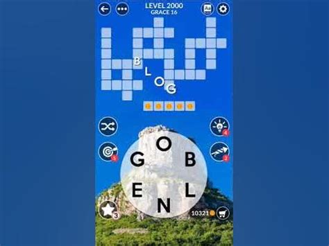 wordscapes level 2000|Wordscapes Puzzle Level 2000 Answers, Formation Grace.